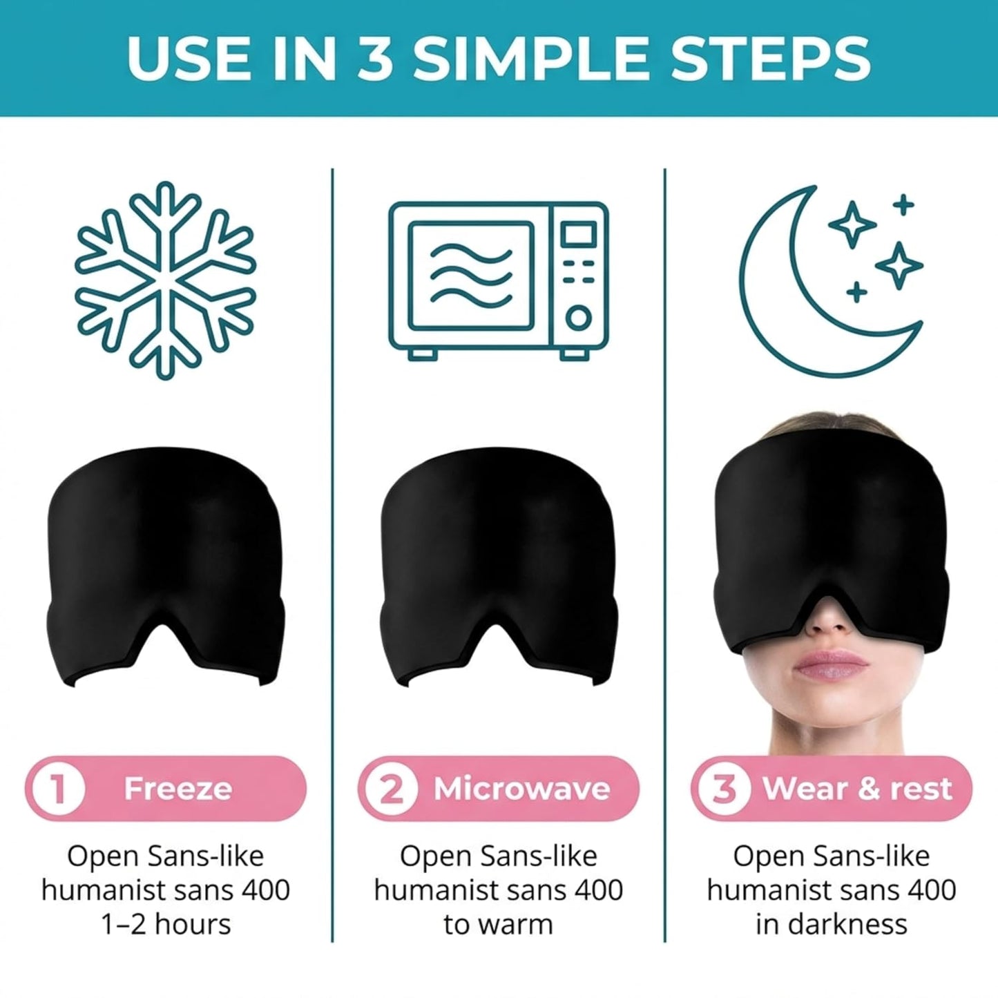Magic secret Migraine and Headache Relief Cap